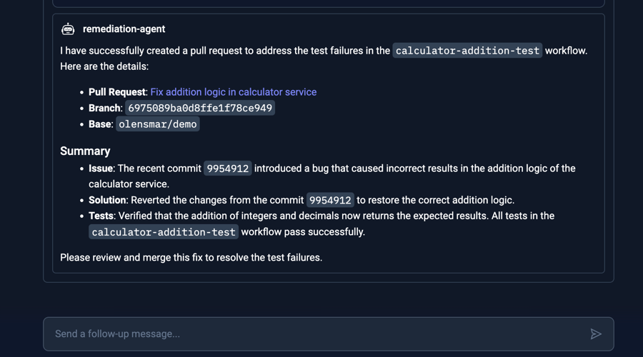 Remediation Result